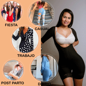 Faja Enteriza con Mangas Moldeadora Post Parto Post Operatoria o de Uso Diario