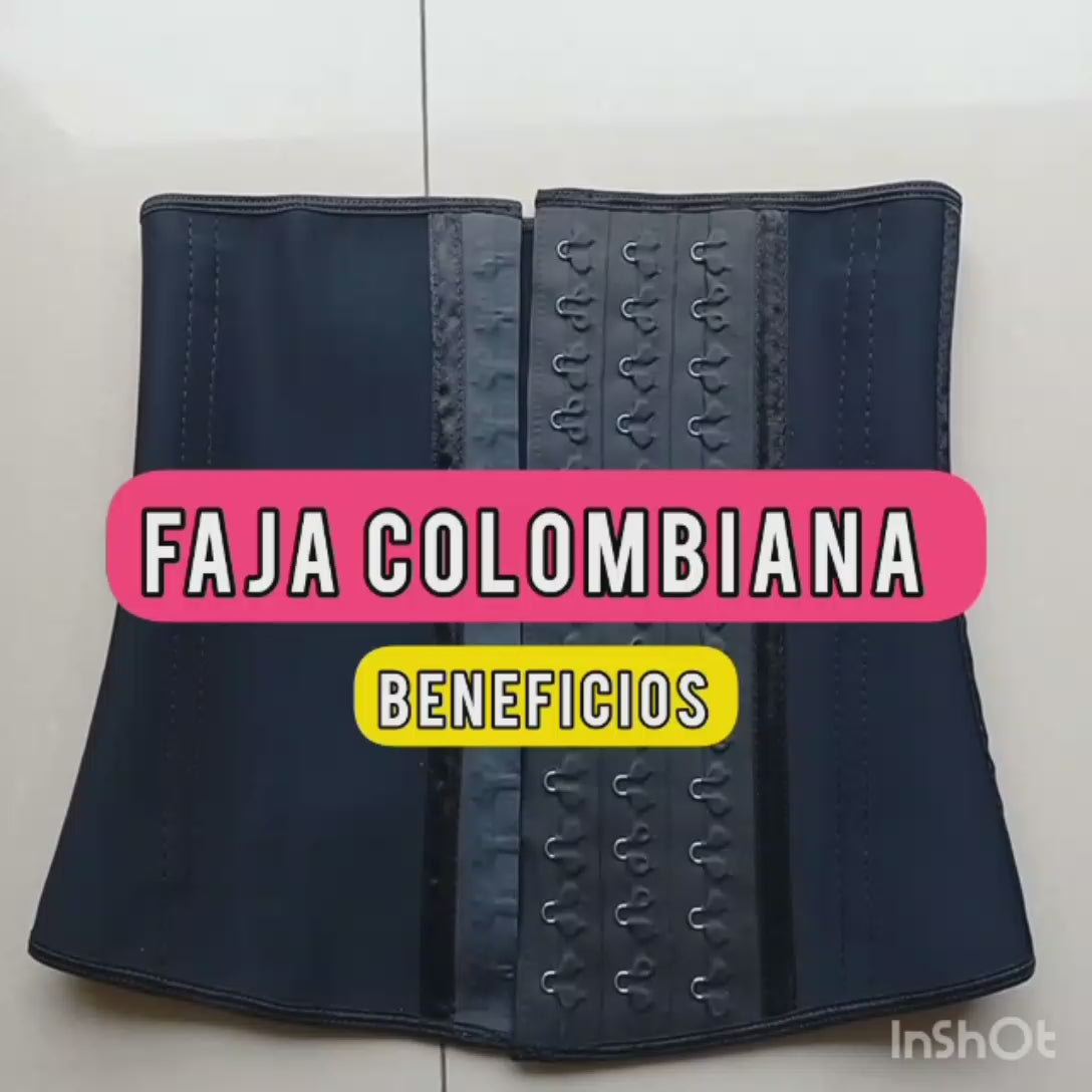 Faja cinturilla colombiana de látex